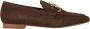 Alma en Pena Metalen Stijgbeugel Loafer Brown Dames - Thumbnail 1