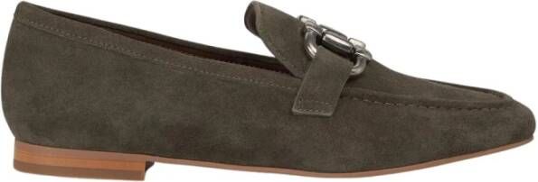 Alma en Pena Metalen Stijgbeugel Loafer Green Dames