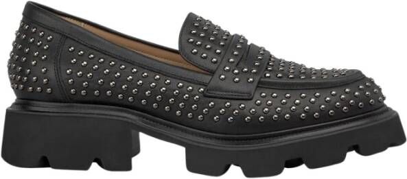 Alma en Pena Mocassin bedekt met strass Black Dames