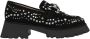 Alma en Pena Mocassin met platform studs Black Dames - Thumbnail 1