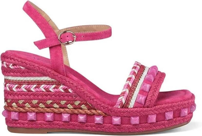 Alma en Pena Plateau sandalen Pink Dames