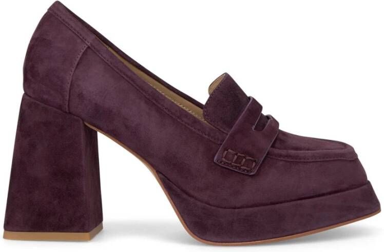 Alma en Pena Plateauhak schoen Purple Dames