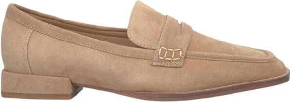 Alma en Pena Platte loafer Brown Dames