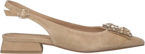 Alma en Pena Platte schoenbroche Beige Dames