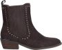 Alma en Pena Platte studs bootie Brown Dames - Thumbnail 1