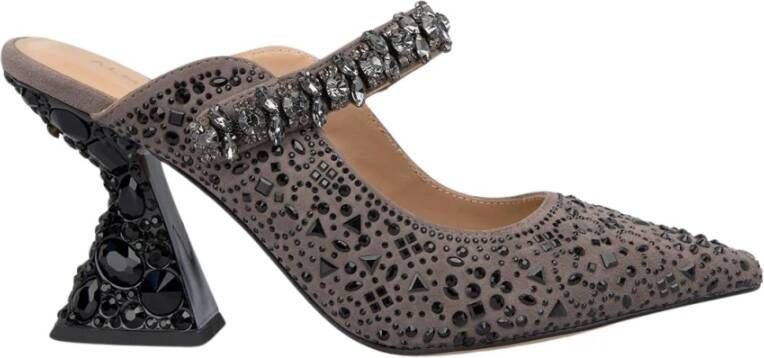 Alma en Pena Pumps met strass Gray Dames