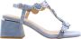 Alma en Pena Sandalen Blauw Dames - Thumbnail 2