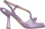 Alma en Pena Sandaal met hoge hak en strass-strip Purple Dames - Thumbnail 1