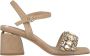 Alma en Pena Sandaal met strass Beige Dames - Thumbnail 1