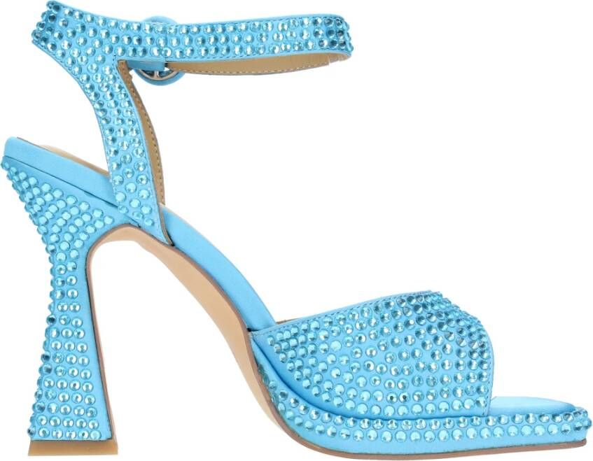 Alma en Pena Sandalen Clear Blue Dames