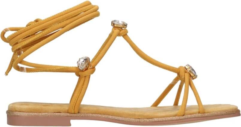 Alma en Pena Sandalen Geel Yellow Dames