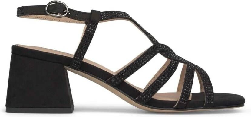 Alma en Pena Sandalen met hak Black Dames