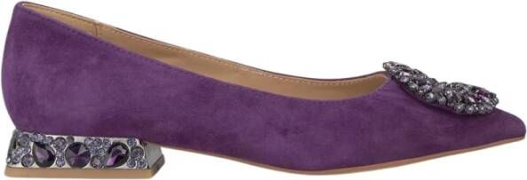 Alma en Pena Schitterende Ballerina Flats Purple Dames