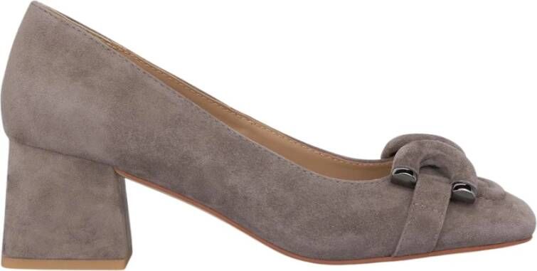 Alma en Pena Schoen met blokhak Gray Dames