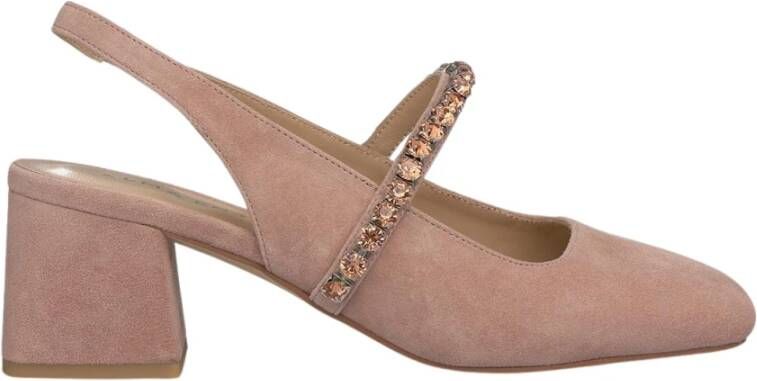 Alma en Pena Schoen met strassband Pink Dames