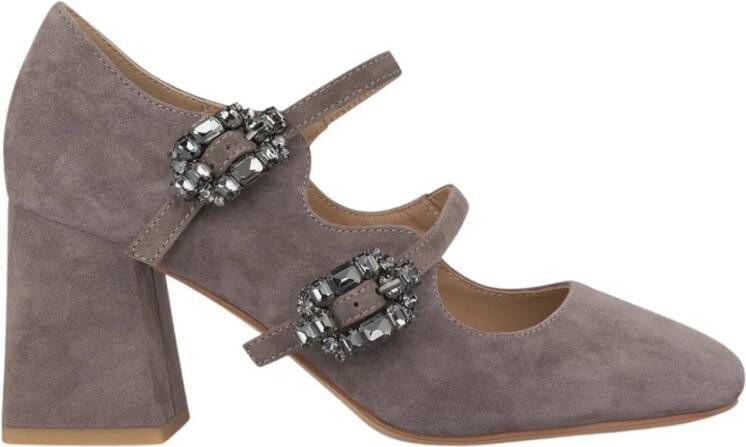 Alma en Pena Schoenen met hakken en gespen Gray Dames