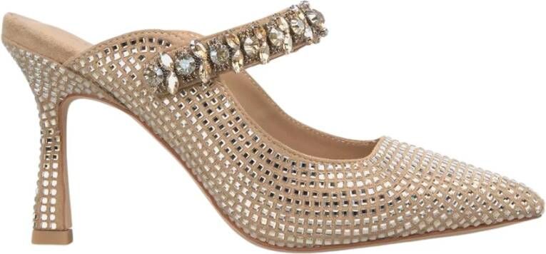 Alma en Pena Schoenen met hakken en strass Brown Dames