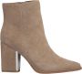 Alma en Pena Side zip studded bootie Beige Dames - Thumbnail 1