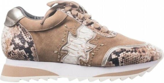 Alma en Pena Sneakers I20431 Bruin Dames