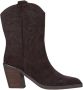 Alma en Pena Square Toe Cowboy Boot Brown Dames - Thumbnail 1