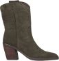 Alma en Pena Square Toe Cowboy Boot Green Dames - Thumbnail 1