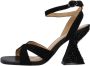 Alma en Pena Stijlvolle hoge hak sandalen Black Dames - Thumbnail 1