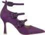 Alma en Pena Stiletto hak schoen gespen Purple Dames - Thumbnail 1