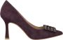 Alma en Pena Stiletto hakschoen met ornament Purple Dames - Thumbnail 1