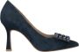 Alma en Pena Stiletto hoge hak schoen met ornament Blue Dames - Thumbnail 1