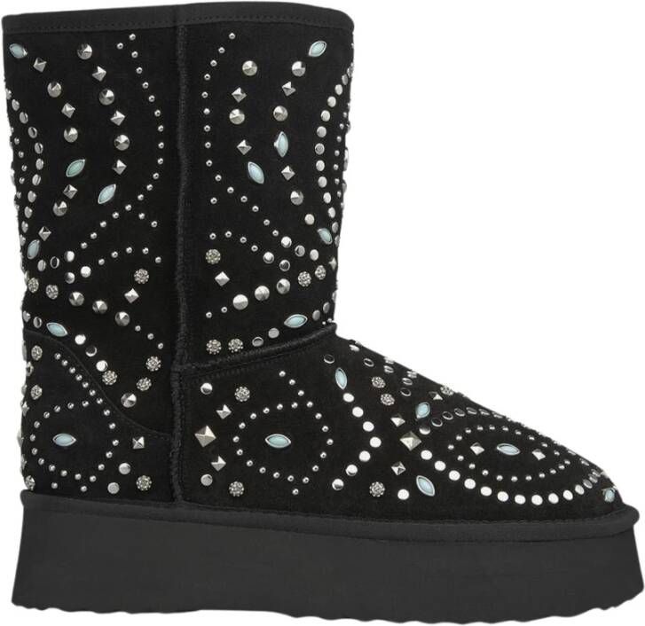 Alma en Pena Studded bontlaars Black Dames