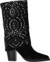 Alma en Pena Studded gaiter laarzen Black Dames - Thumbnail 1