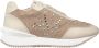 Alma en Pena Studded Platform Sneakers Beige Dames - Thumbnail 1