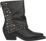 Alma en Pena Studded Pleat Bootie Black Dames - Thumbnail 1