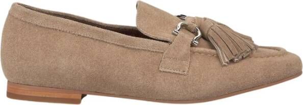 Alma en Pena Tassel Loafers Beige Dames