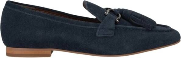 Alma en Pena Tassel Loafers Blue Dames