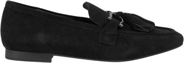 Alma en Pena Tassel Loafers Dames Platte Schoenen Black Dames