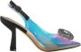 Alma en Pena Transparante hak met vierkante ornament Multicolor Dames - Thumbnail 1