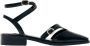 ALOHAS Aveline Leren Ballet Flats Black Dames - Thumbnail 1