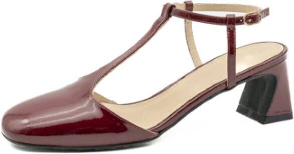 ALOHAS Jayne Onix Burgundy Leren Pumps Red Dames