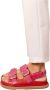 ALOHAS Harper Bicolor Magenta Leren Sandalen Red Dames - Thumbnail 1