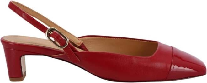 ALOHAS Lindy Bliss Leren Pumps Red Dames