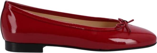 ALOHAS Oriana Onix Leren Ballet Flats Red Dames