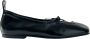 ALOHAS Rosalind Leren Ballet Flats Black Dames - Thumbnail 1