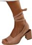 ALOHAS Sandalen met hoge hakken Beige Dames - Thumbnail 7