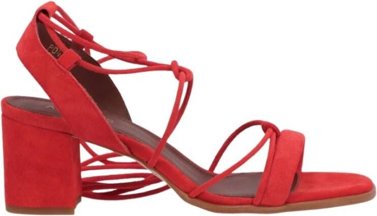 ALOHAS Sandalen met hoge hakken Oranje Dames