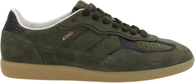 ALOHAS Tb.490 Rife Leren Sneakers Green Dames