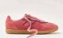 ALOHAS Tb.490 Rife Roze Leren Sneakers Pink Dames - Thumbnail 1