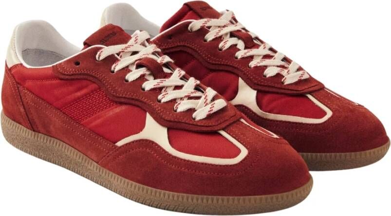 ALOHAS Tb.490 Rife Sheen Rood Leren Sneakers Red Dames