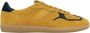 ALOHAS Tb.490 Rife Suède Fuzzy Leren Sneakers Yellow Unisex - Thumbnail 1