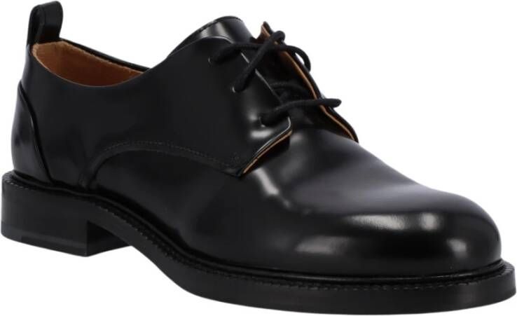 ALOHAS Zwart leren Oxfords Black Dames